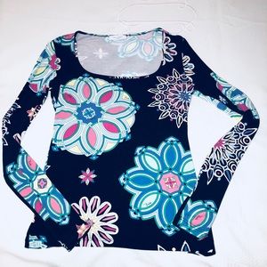 Emilio Pucci Long Sleeve Top